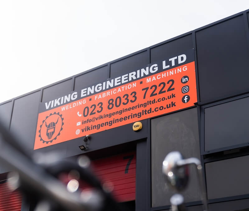 Viking Engineering workshop in Southampton